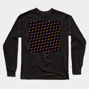 Pride | #PRIDE | Hashtag Pattern Long Sleeve T-Shirt